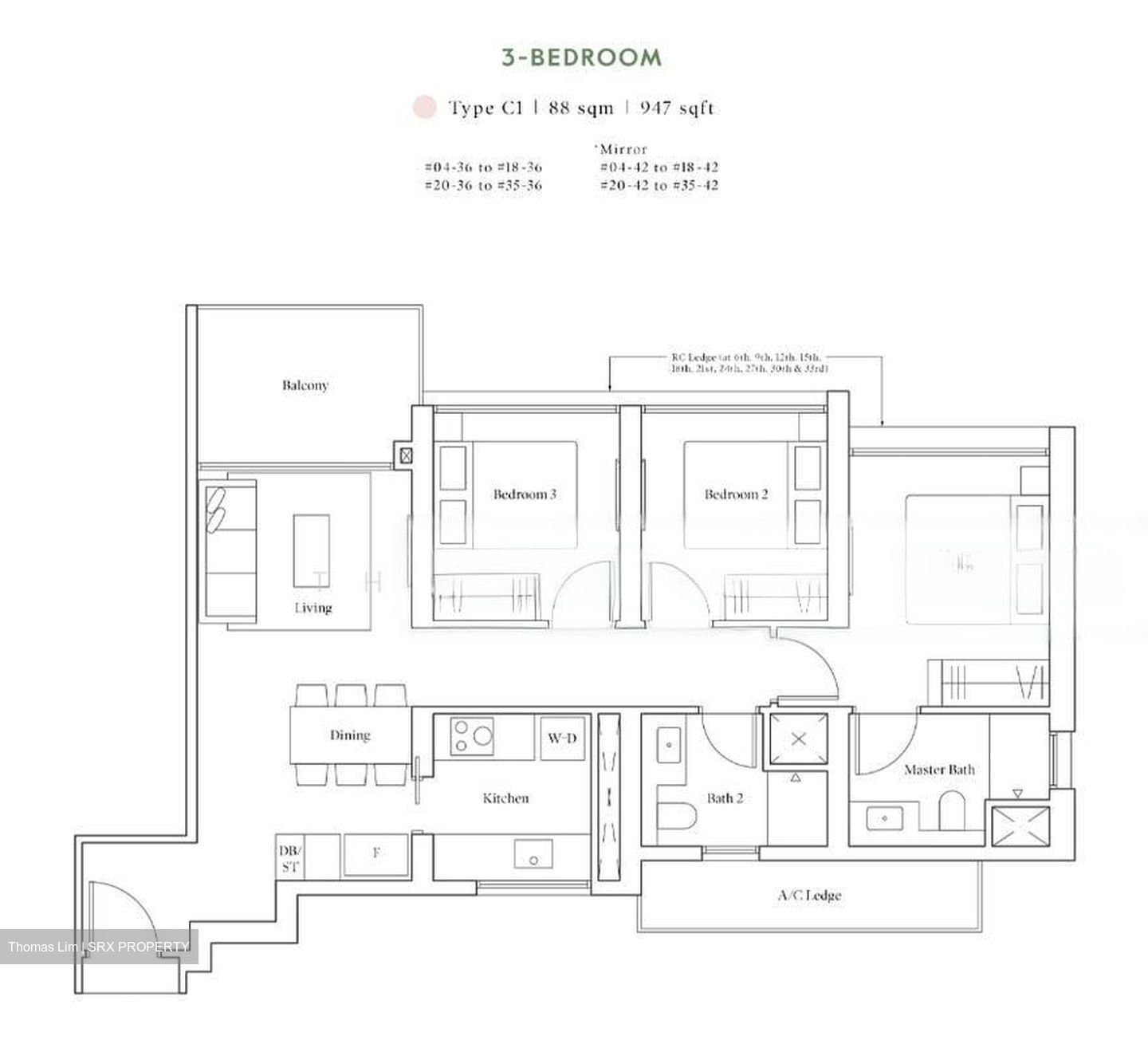 Avenue South Residence (D3), Apartment #615846421